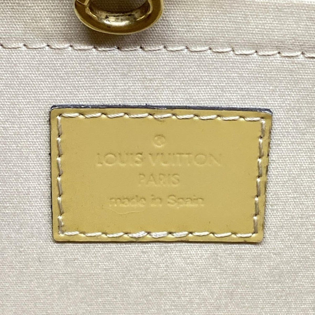 Louis Vuitton Handbag Monogram Vernis Montaigne BB Dune Leather — view 9