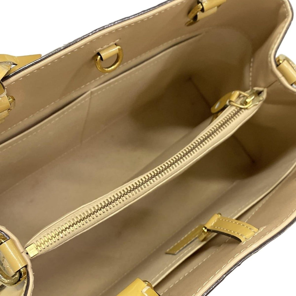 Louis Vuitton Handbag Monogram Vernis Montaigne BB Dune Leather — view 7