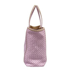 Bottega Veneta Tote Intrecciato Light Purple Leather — view 4