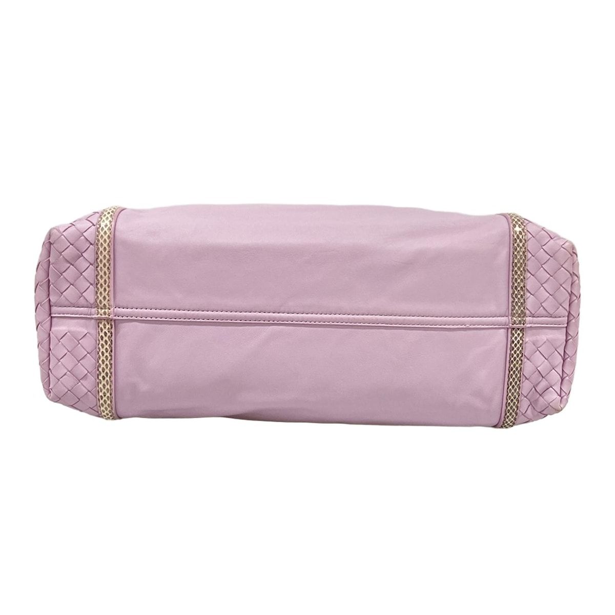 Bottega Veneta Tote Intrecciato Light Purple Leather — view 5