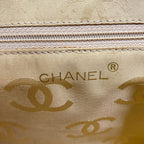Chanel Shoulder Bag Ultra Stitch Beige Gold Flap Leather — view 9