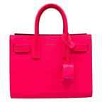 Saint Laurent Paris Tote Sac Dejournano Pink Leather