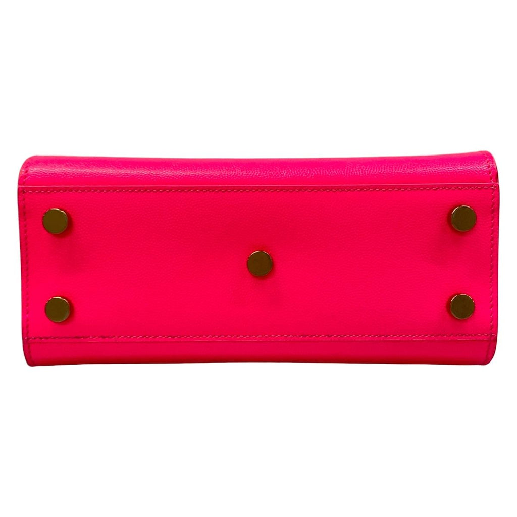 Saint Laurent Paris Tote Sac Dejournano Pink Leather — view 5