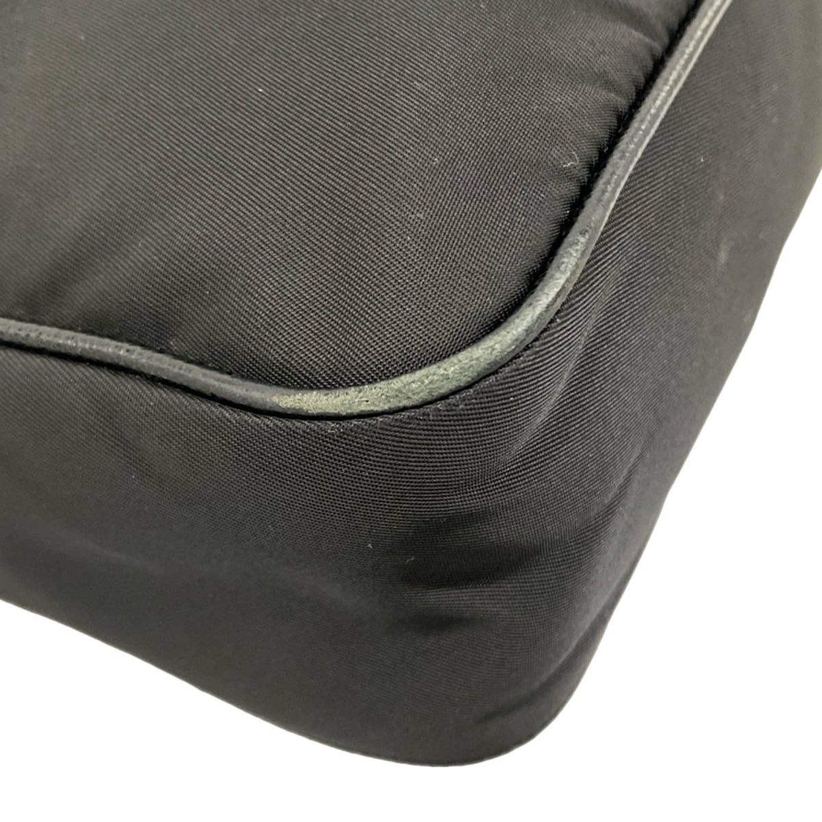 Prada Shoulder Bag Re Edition Re-Nylon Black Strap Removable — view 6