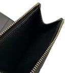 Bottega Veneta Bifold Wallet Intrecciato Black L-shaped Zipper Leather — view 4