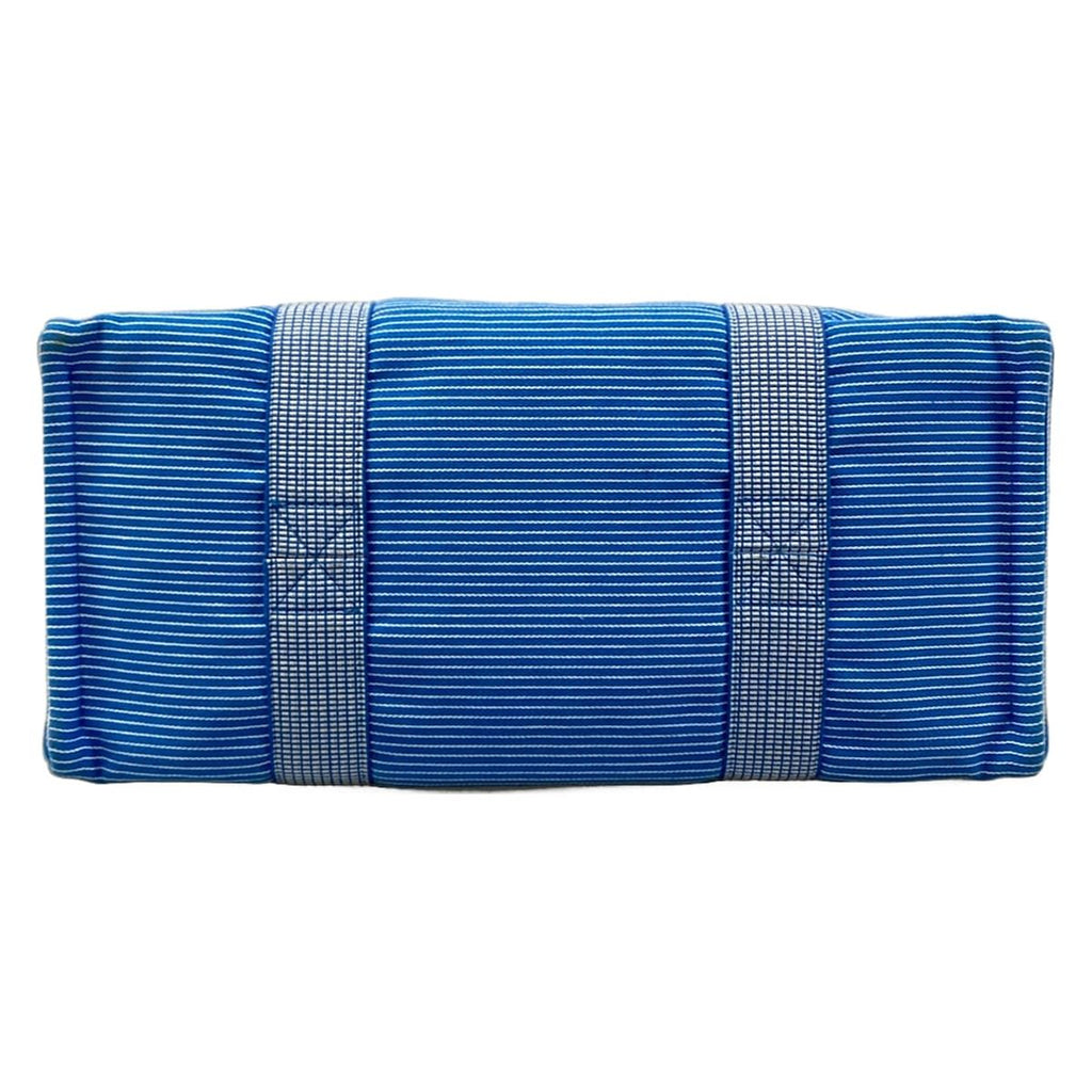 Hermes Tote Light Blue White Red Mother's Stripe Baby Line — view 5