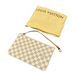 Louis Vuitton Tote Damier Neverfull MM Azur Rose Ballerine — view 8