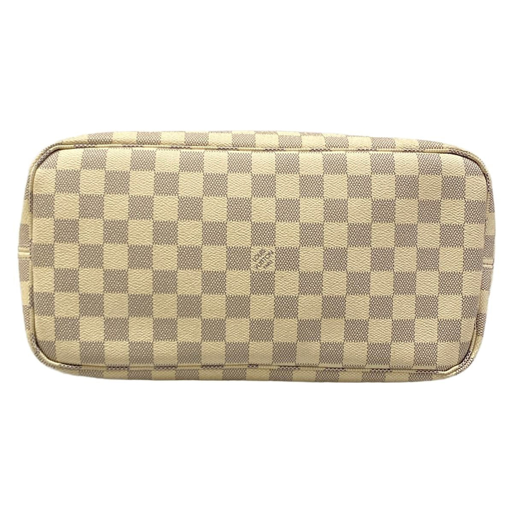 Louis Vuitton Tote Damier Neverfull MM Azur Rose Ballerine — view 5