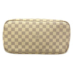 Louis Vuitton Tote Damier Neverfull MM Azur Rose Ballerine — view 5