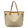 Louis Vuitton Tote Damier Neverfull MM Azur Rose Ballerine