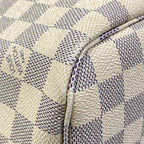 Louis Vuitton Tote Damier Neverfull MM Azur Rose Ballerine — view 6