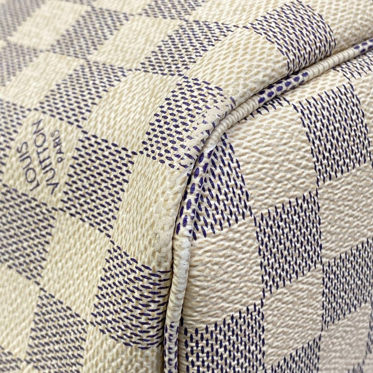 Louis Vuitton Tote Damier Neverfull MM Azur Rose Ballerine — view 6