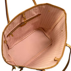Louis Vuitton Tote Damier Neverfull MM Azur Rose Ballerine — view 7