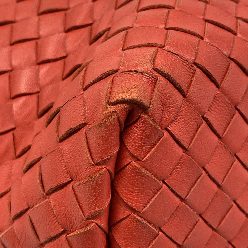 Bottega Veneta Tote Garda Red Leather — view 6