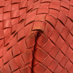 Bottega Veneta Tote Garda Red Leather — view 6