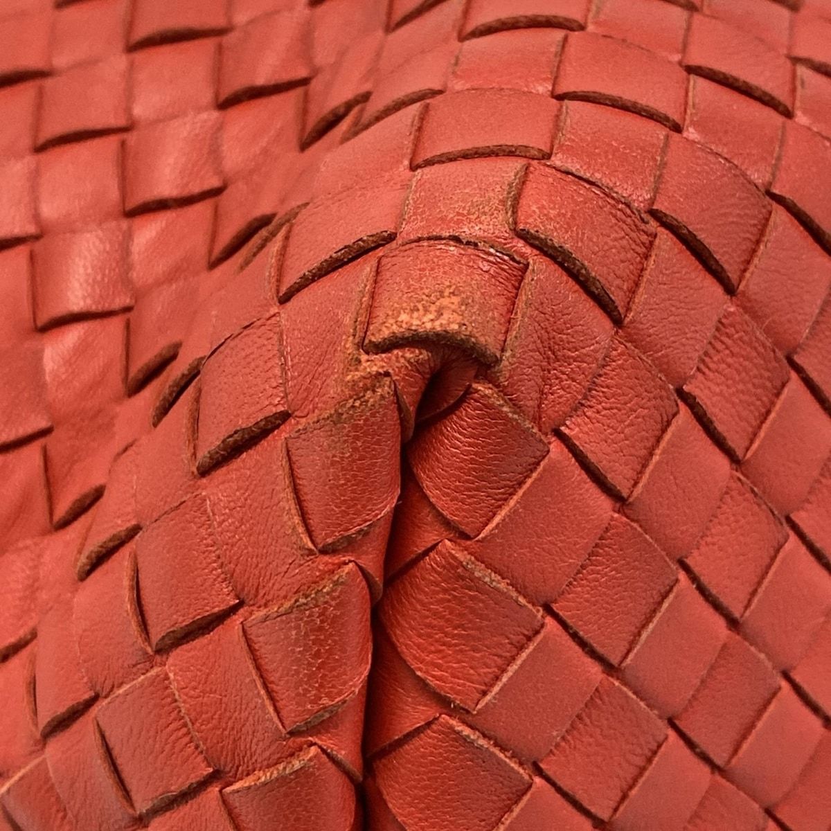 Bottega Veneta Tote Garda Red Leather — view 6