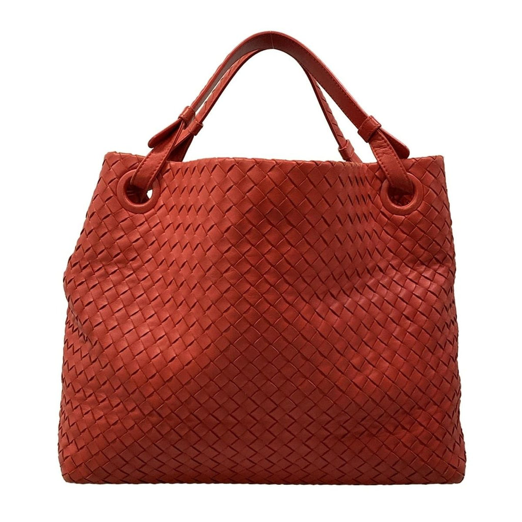 Bottega Veneta Tote Garda Red Leather — view 3