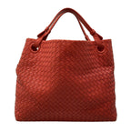 Bottega Veneta Tote Garda Red Leather — view 3