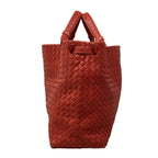 Bottega Veneta Tote Garda Red Leather — view 2