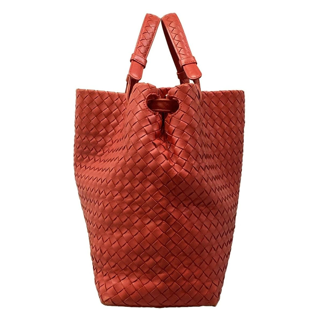 Bottega Veneta Tote Garda Red Leather — view 4