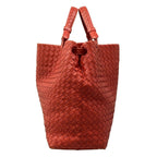 Bottega Veneta Tote Garda Red Leather — view 4