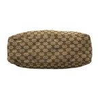 Gucci Handbag Icon Bit GG Pattern Beige Ivory Leather — view 5