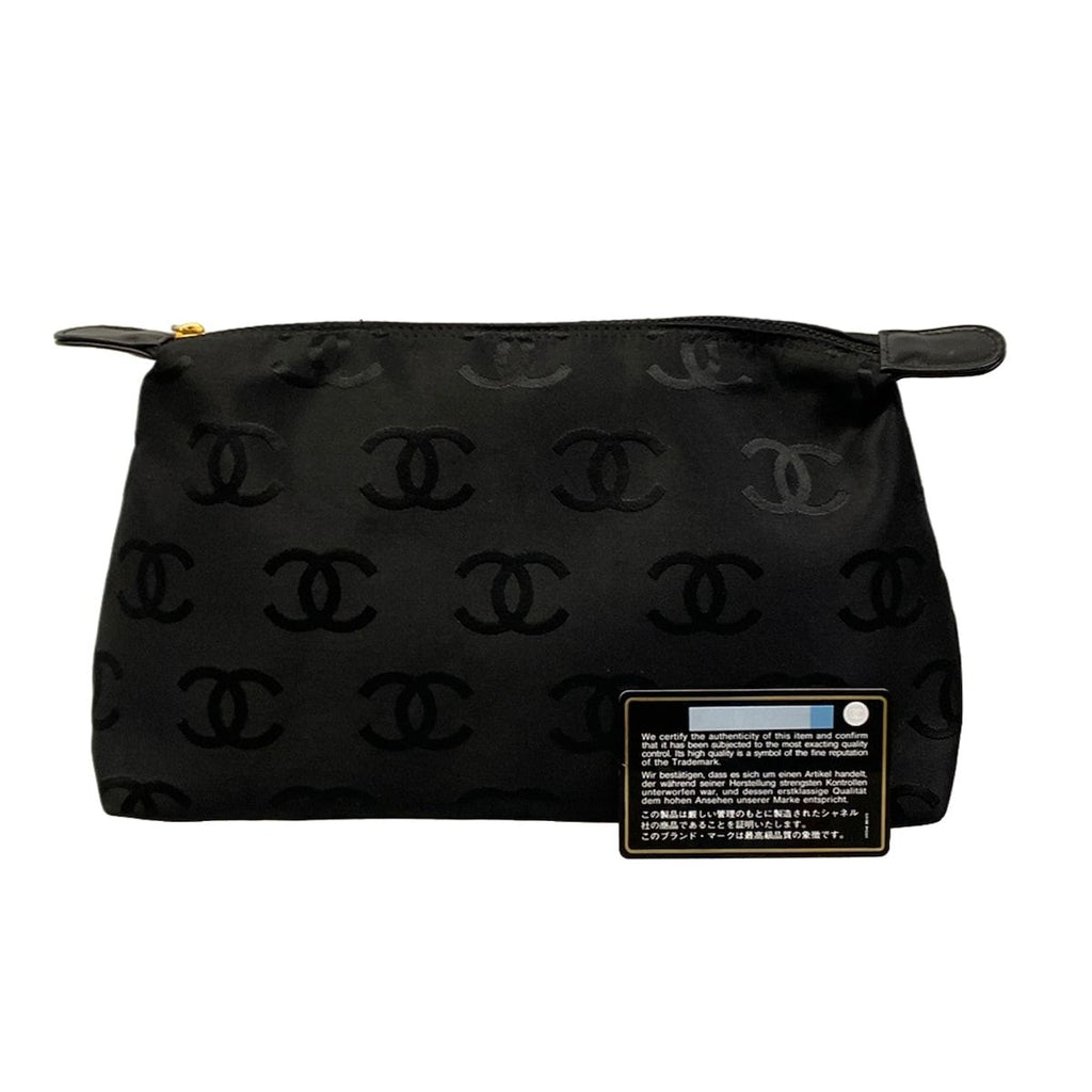 Chanel Tote Wild Stitch Black Matt Togo Leather — view 8