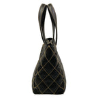 Chanel Tote Wild Stitch Black Matt Togo Leather — view 4