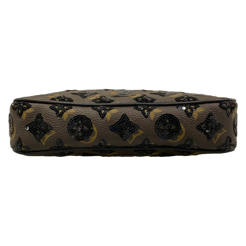 Louis Vuitton Handbag Monogram Eclipse Pochette Noir — view 5