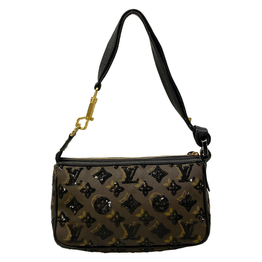 Louis Vuitton Handbag Monogram Eclipse Pochette Noir — view 3