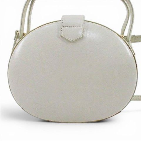 Loewe Vintage Anagram Hand Shoulder 2-Way Bag White Leather — view 3