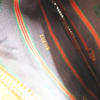 Loewe Velazquez Pouch Brown Leather Gold — view 5
