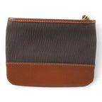 Loewe Velazquez Pouch Brown Leather Gold — view 4