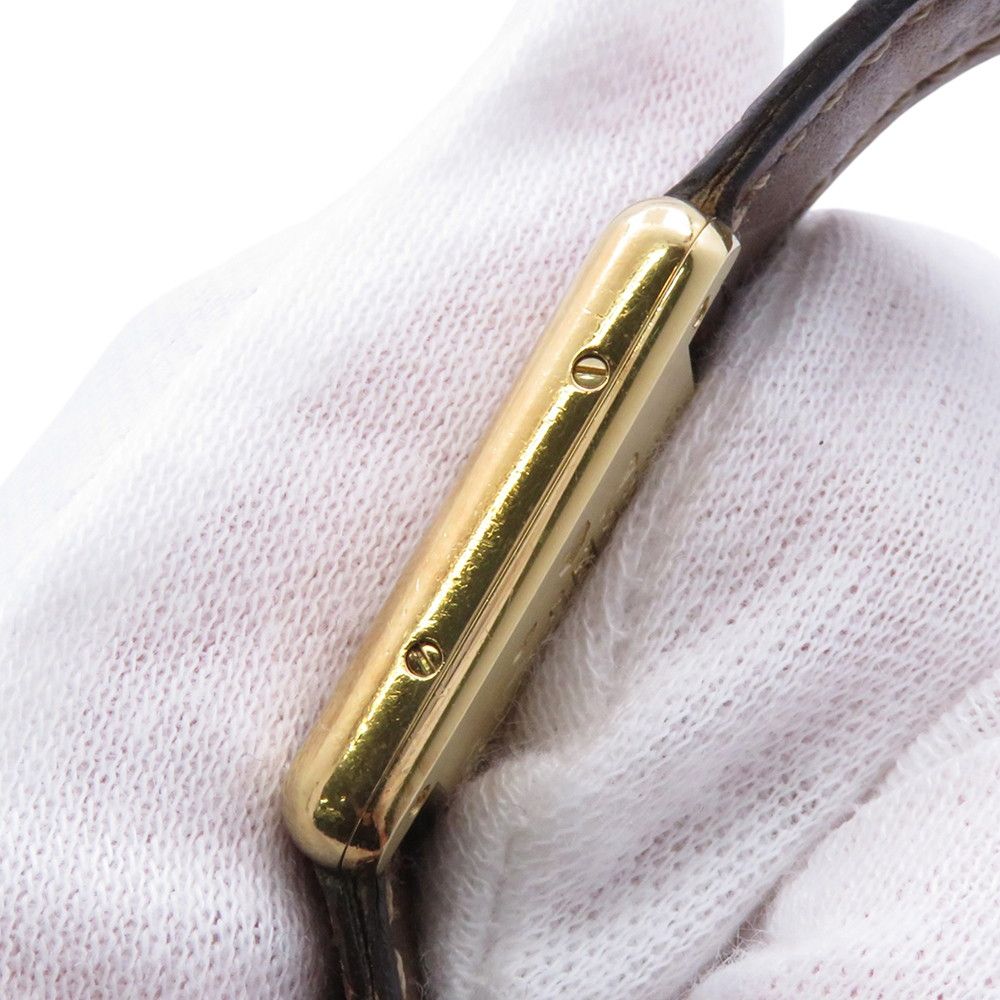 Cartier Must Tank SM Vermeil Watch Ivory Dial Vintage — view 9