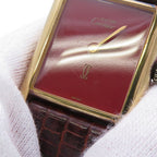Cartier Must Tank SM Watch Red Dial Vintage — view 5
