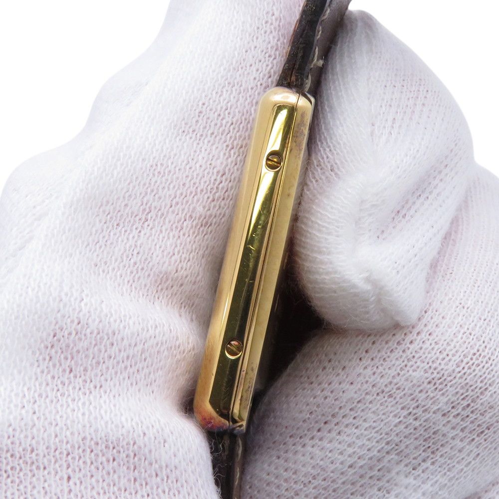 Cartier Must Tank Vermeil LM Watch Ivory Dial Quartz Vintage — view 9