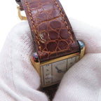 Cartier Must Tank Vermeil LM Watch Ivory Dial Quartz Vintage — view 4