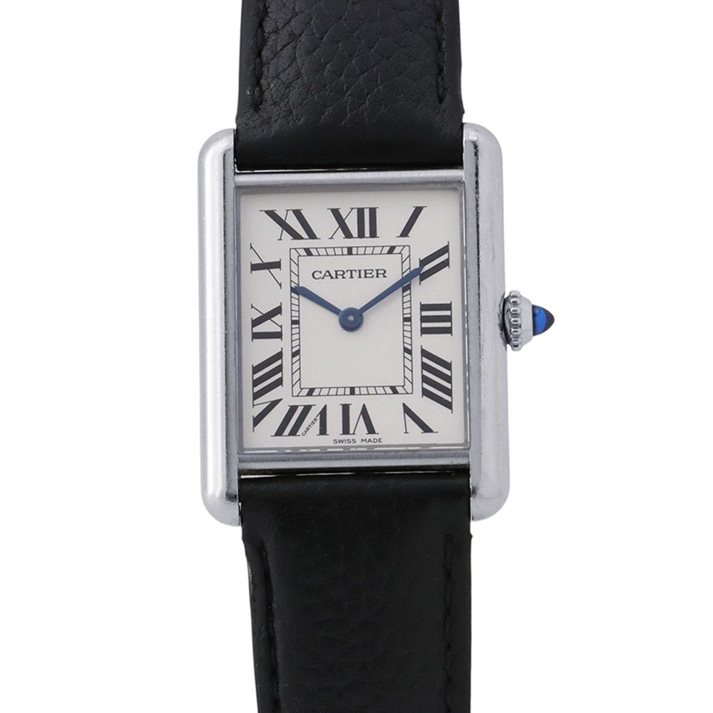 Cartier Tank Must LM Watch Silver Dial