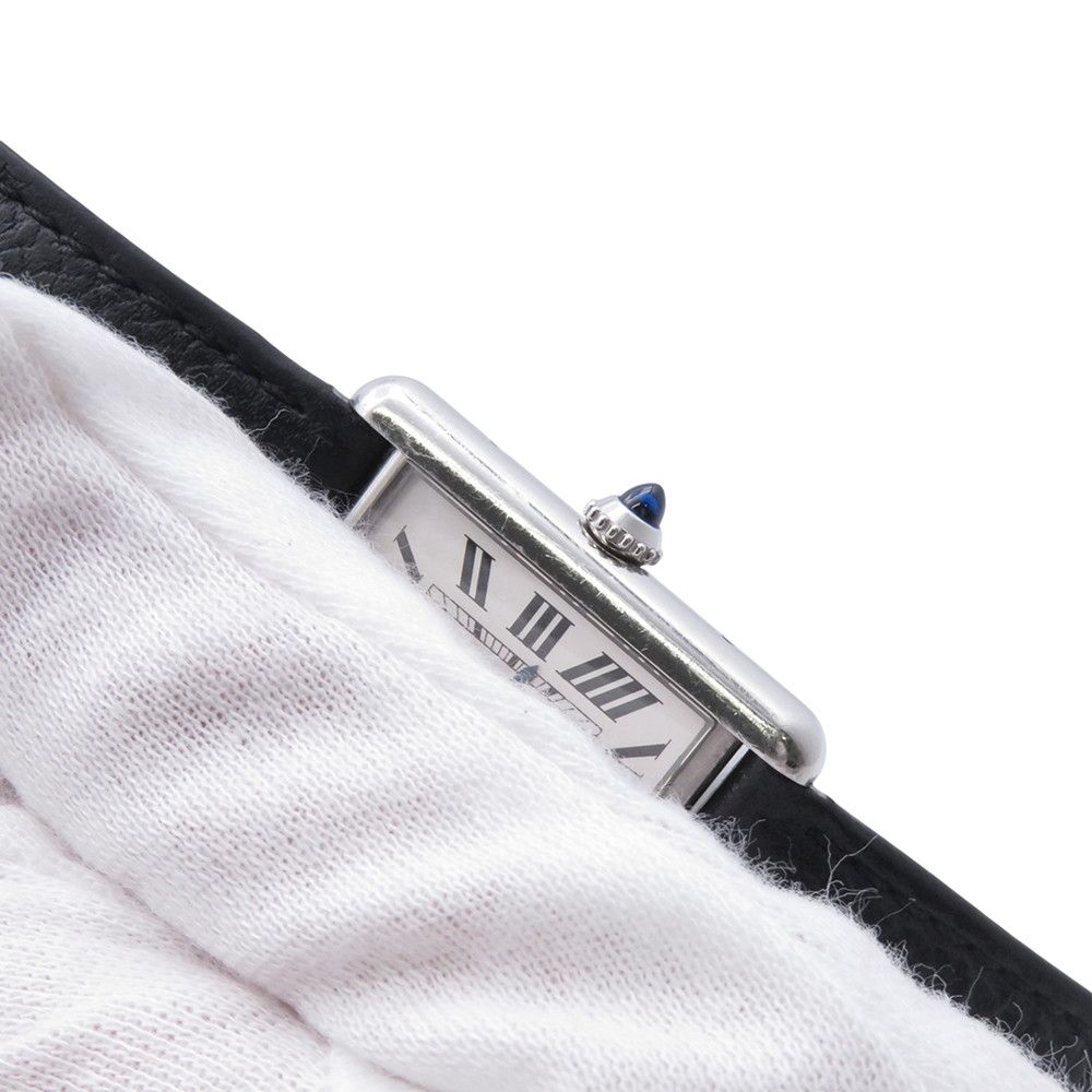 Cartier Tank Must LM Watch Silver Dial — view 4
