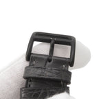 Hermes Also le Tan Voyageur Dual Time Extra Large Watch Black Dial — view 9