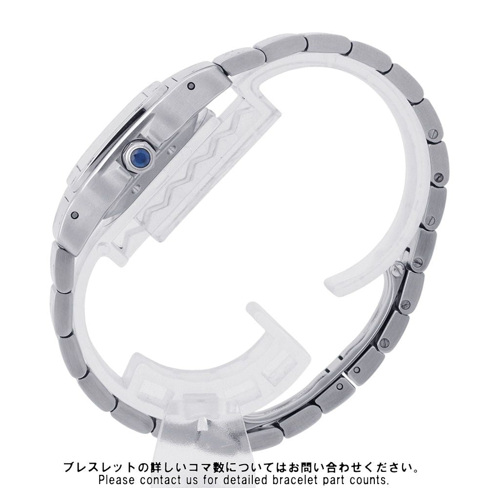 Cartier Santos Galbe SM Watch Silver Dial — view 2