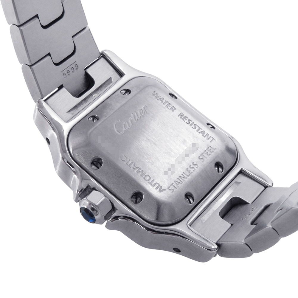 Cartier Santos Galbe SM Watch Silver Dial — view 7
