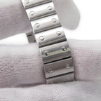 Cartier Santos Galbe SM Watch Silver Dial — view 8