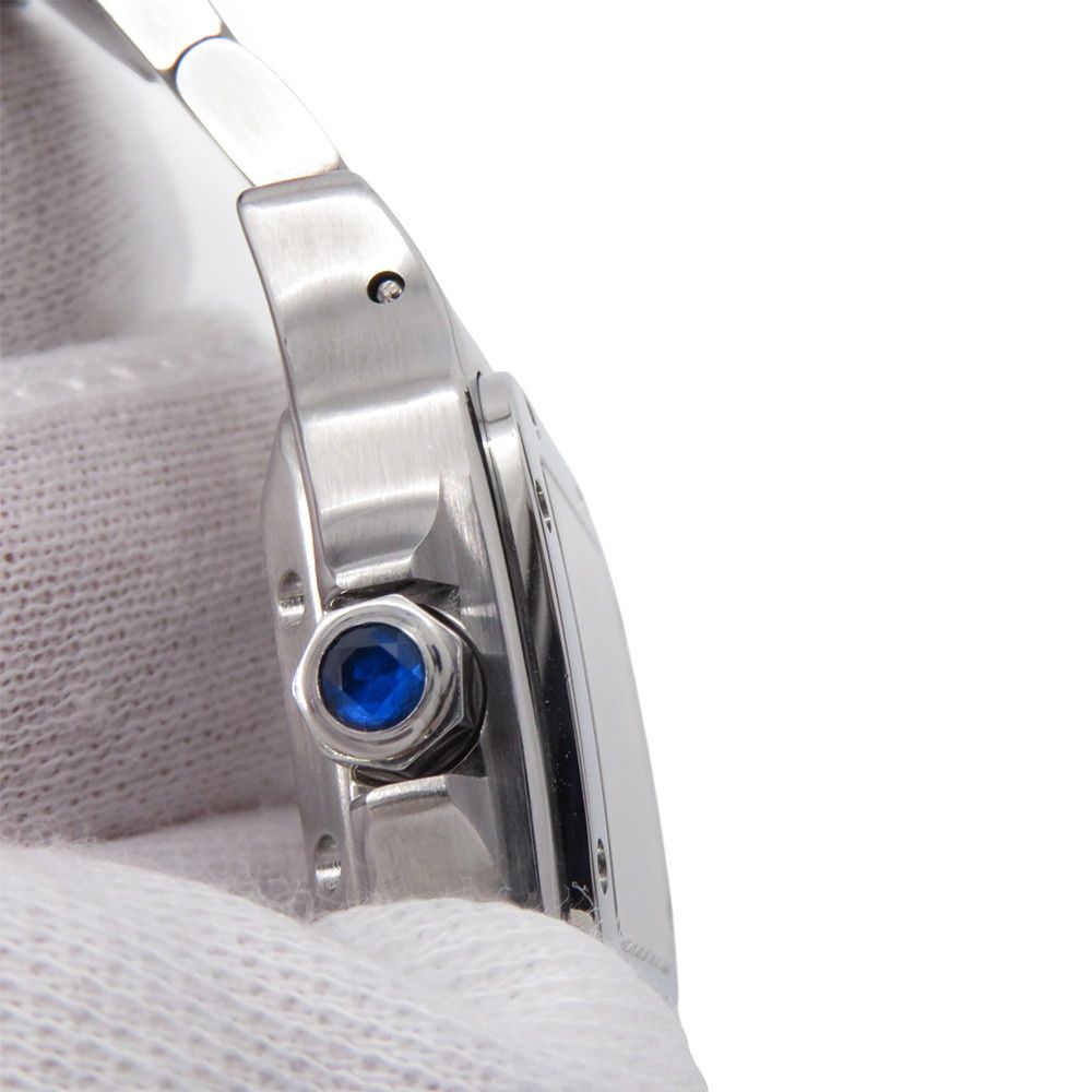 Cartier Santos Galbe SM Watch Silver Dial — view 6
