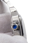 Cartier Santos Galbe SM Watch Silver Dial — view 6