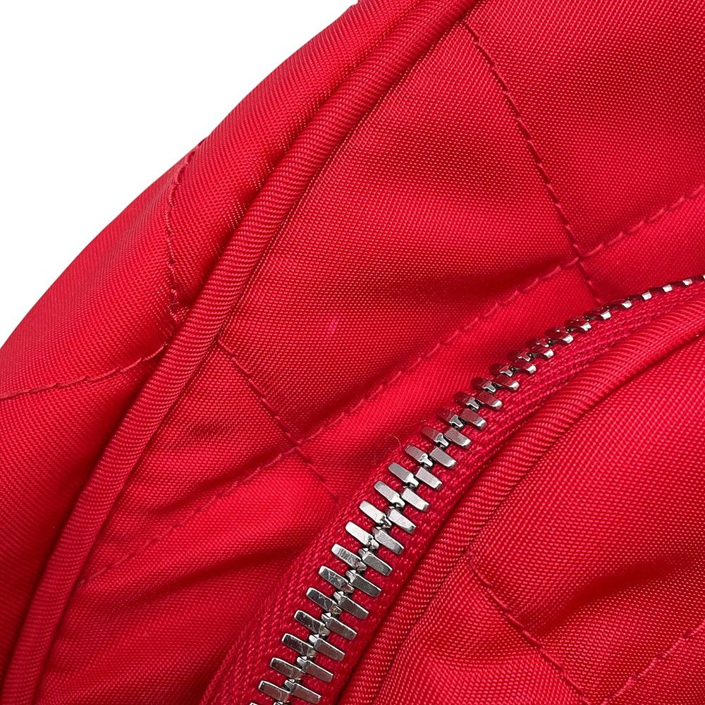 Prada Backpack Tessuto Impuntu Quilted Triangle Logo Nylon — view 8