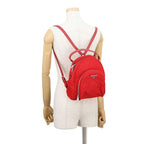 Prada Backpack Tessuto Impuntu Quilted Triangle Logo Nylon — view 4