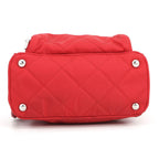 Prada Backpack Tessuto Impuntu Quilted Triangle Logo Nylon — view 3