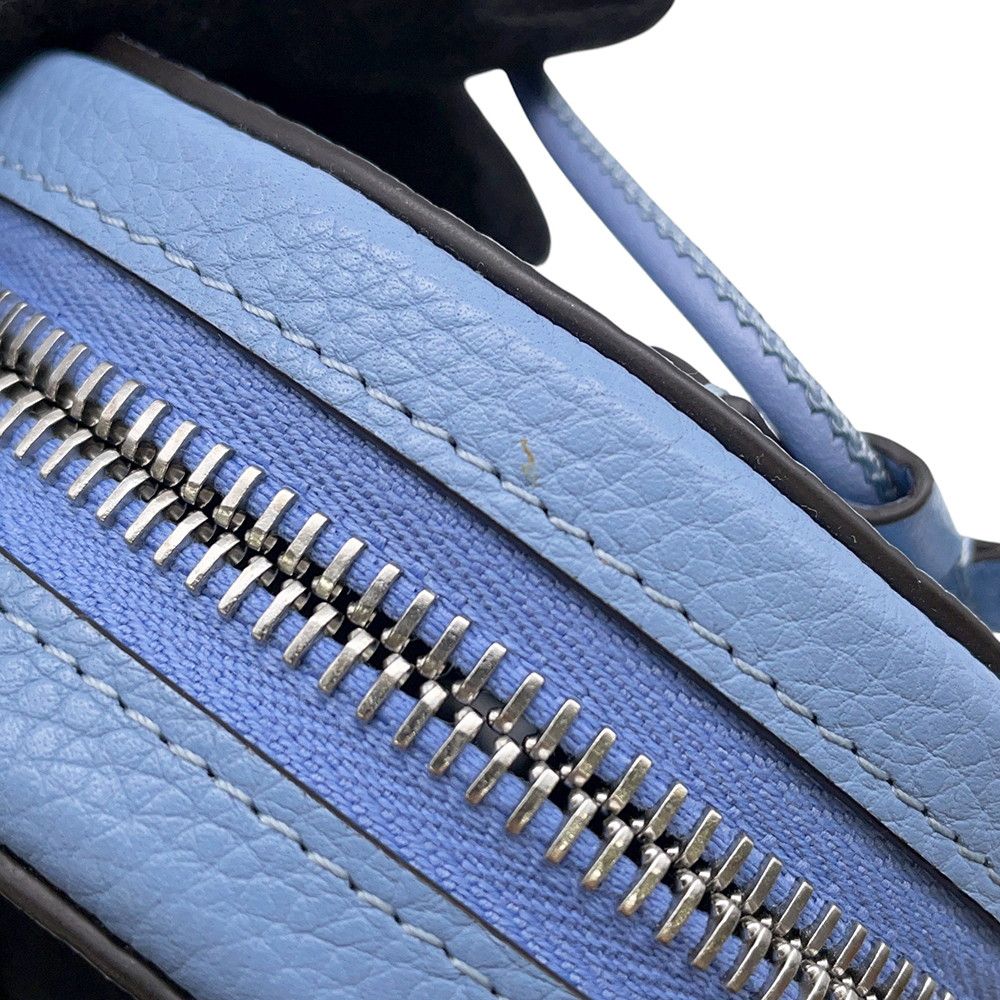 Fendi Shoulder Pouch FF Logo Round Leather — view 6