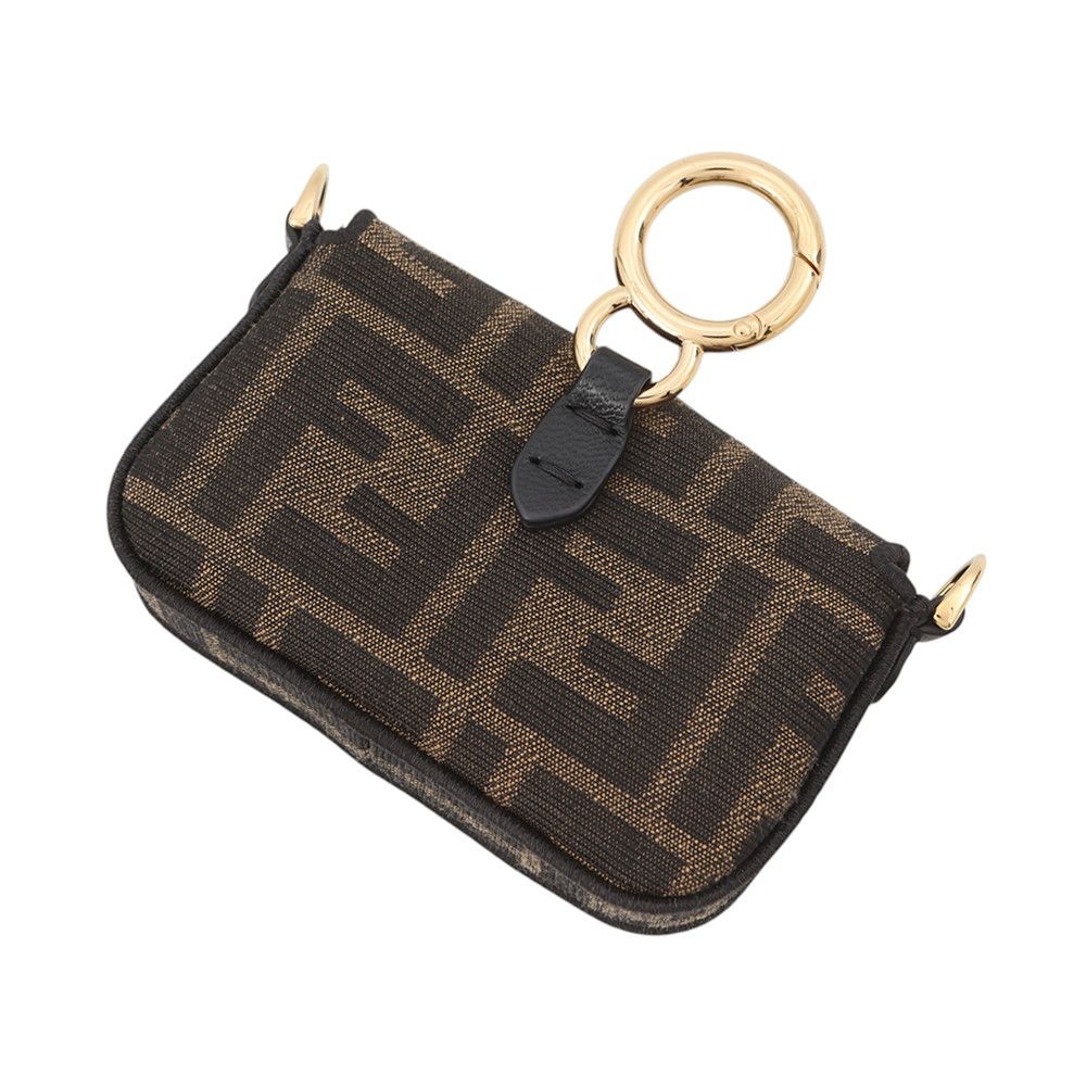 Fendi Charm Nano Baguette Canvas 2-Way Shoulder — view 3
